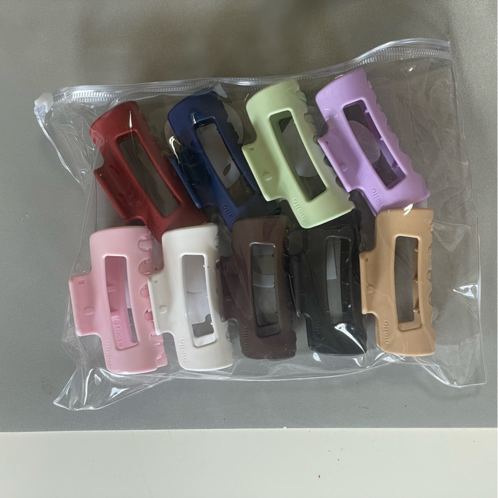 Mello Cloud Claw Clip "Completed" Set (Exclude Spring Colors) in Mini/3in -NIP - Picture 2 of 12